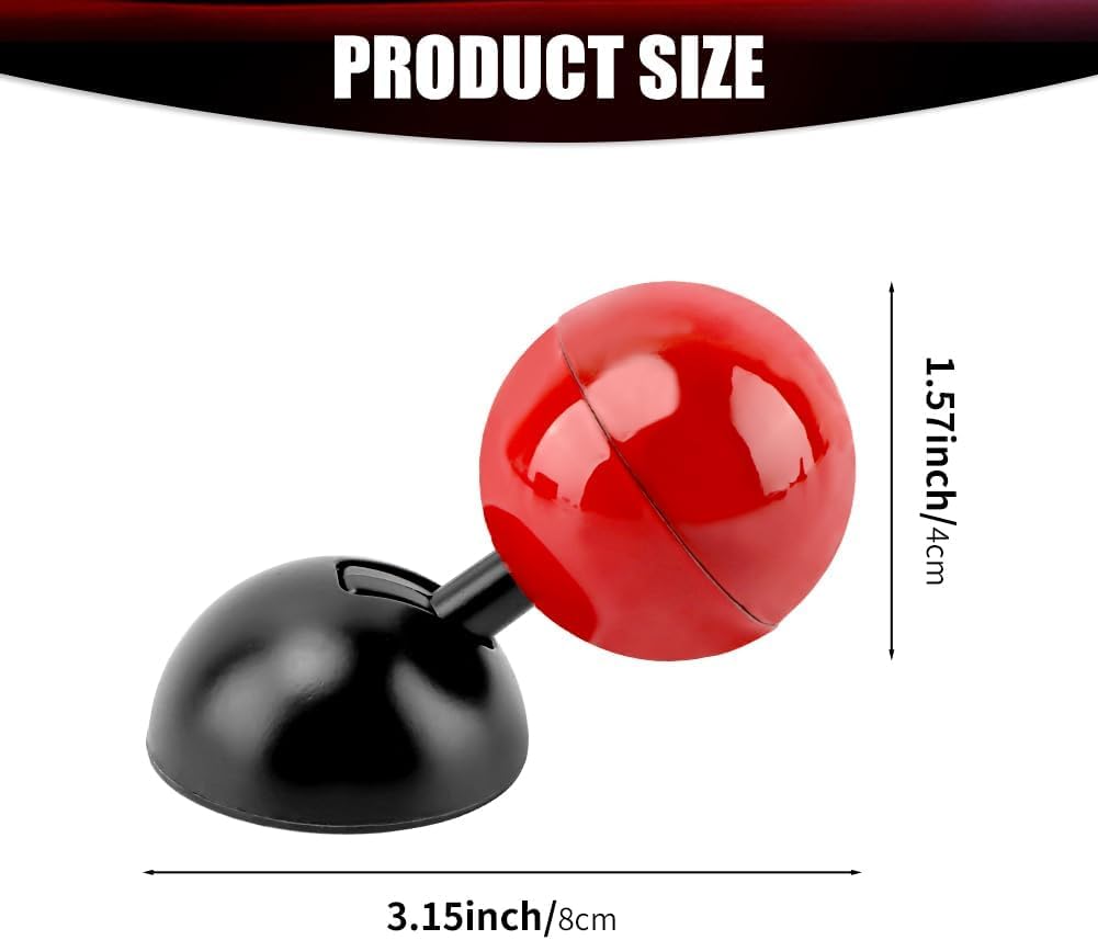 Car Push Start Stop Button Ring Metal Joystick Style Cover for Push Start Stop Button Protection and Decoration for All Cars